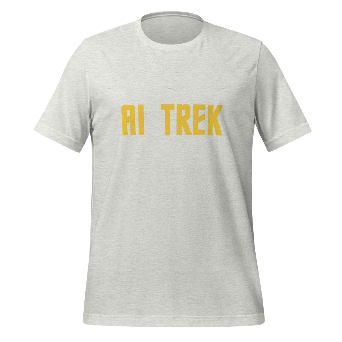Image of the AI TREK T-Shirt (unisex) Ash / M.