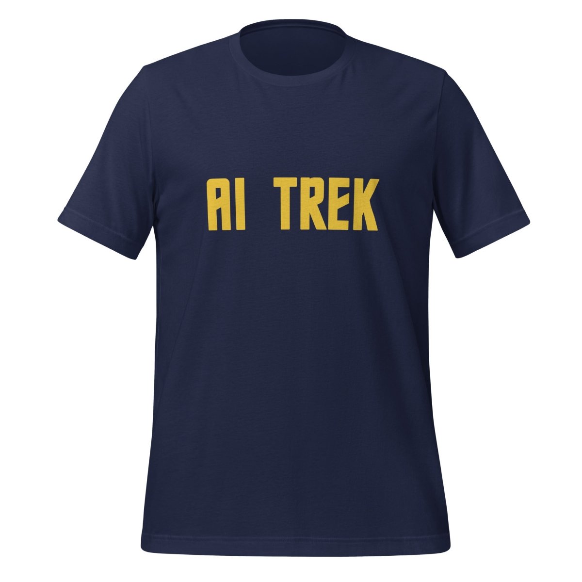 Image of the AI TREK T-Shirt (unisex) Navy / M.