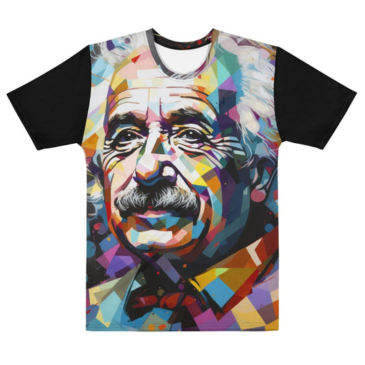 All-Over Print Albert Einstein T-Shirt 1 (men) - AI Store