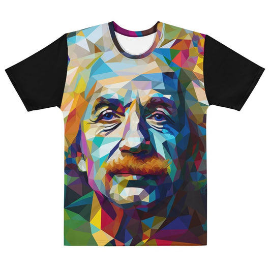 All-Over Print Albert Einstein T-Shirt 2 (men) - AI Store
