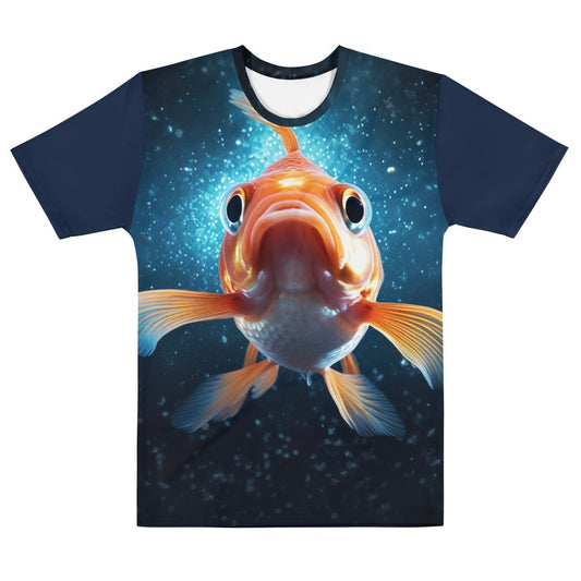 All-Over Print Goldfish T-Shirt (men) - AI Store