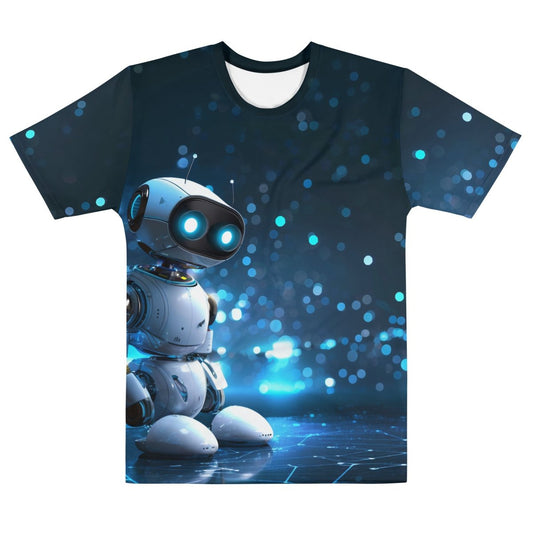 All-Over Print Robot Hero T-Shirt (men) - AI Store