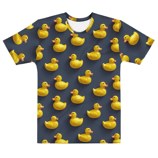 All-Over Print Rubber Ducks T-Shirt 1 (men) - AI Store