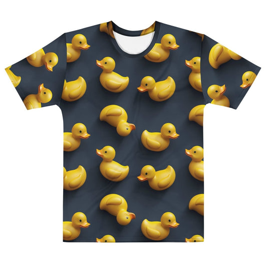 All-Over Print Rubber Ducks T-Shirt 2 (men) - AI Store