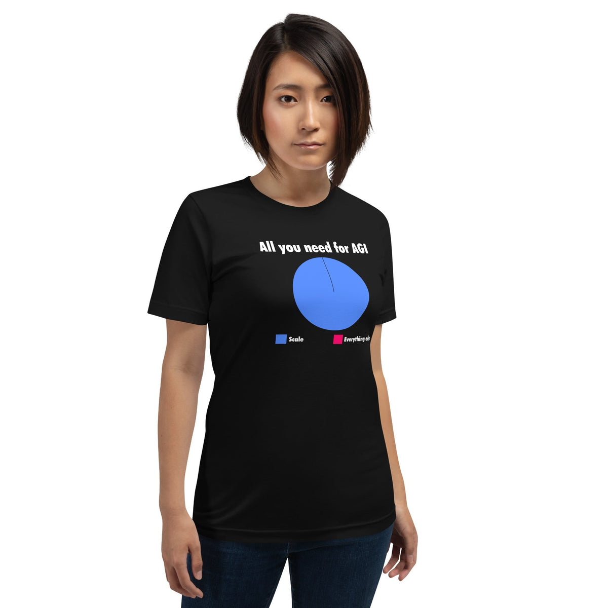 Image of the All you need for AGI is Scale T-Shirt (unisex).