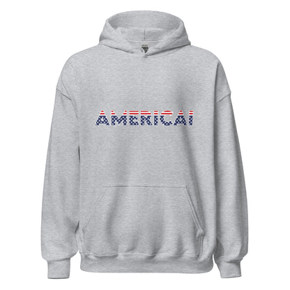 Image of the AMERICAI Hoodie (unisex) Sport Grey / M.