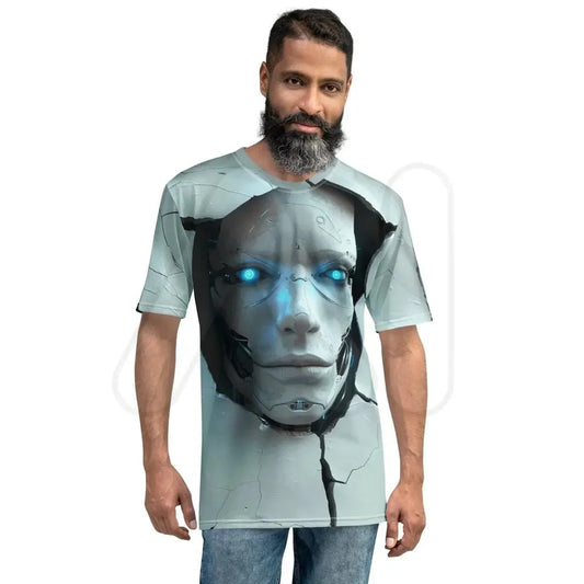 Product mockup photo of the Android Breakthrough T Shirt (men).