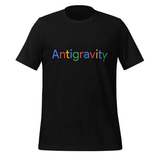 Image of the Antigravity Search Logo T-Shirt (unisex) Black / XS.