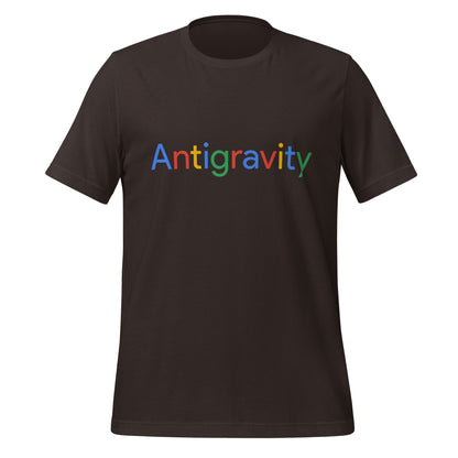 Image of the Antigravity Search Logo T-Shirt (unisex) Brown / S.