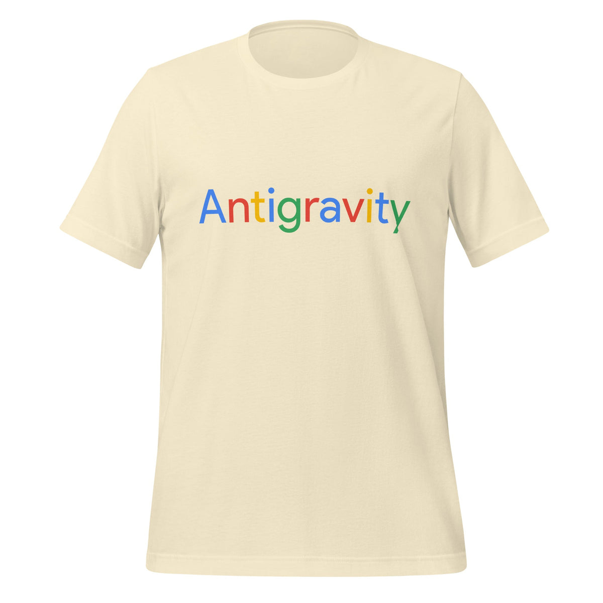 Image of the Antigravity Search Logo T-Shirt (unisex) Natural / XS.