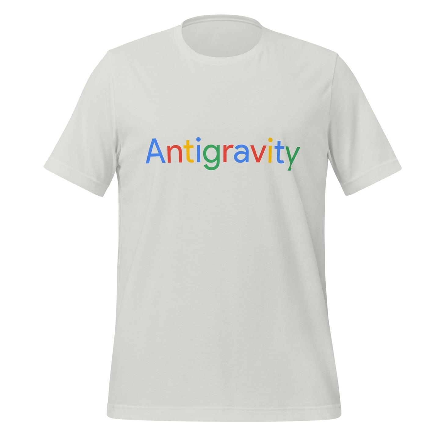 Image of the Antigravity Search Logo T-Shirt (unisex) Silver / S.