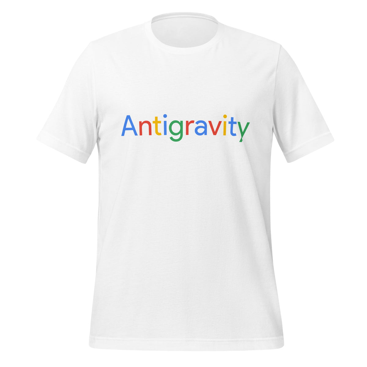 Image of the Antigravity Search Logo T-Shirt (unisex) White / XS.