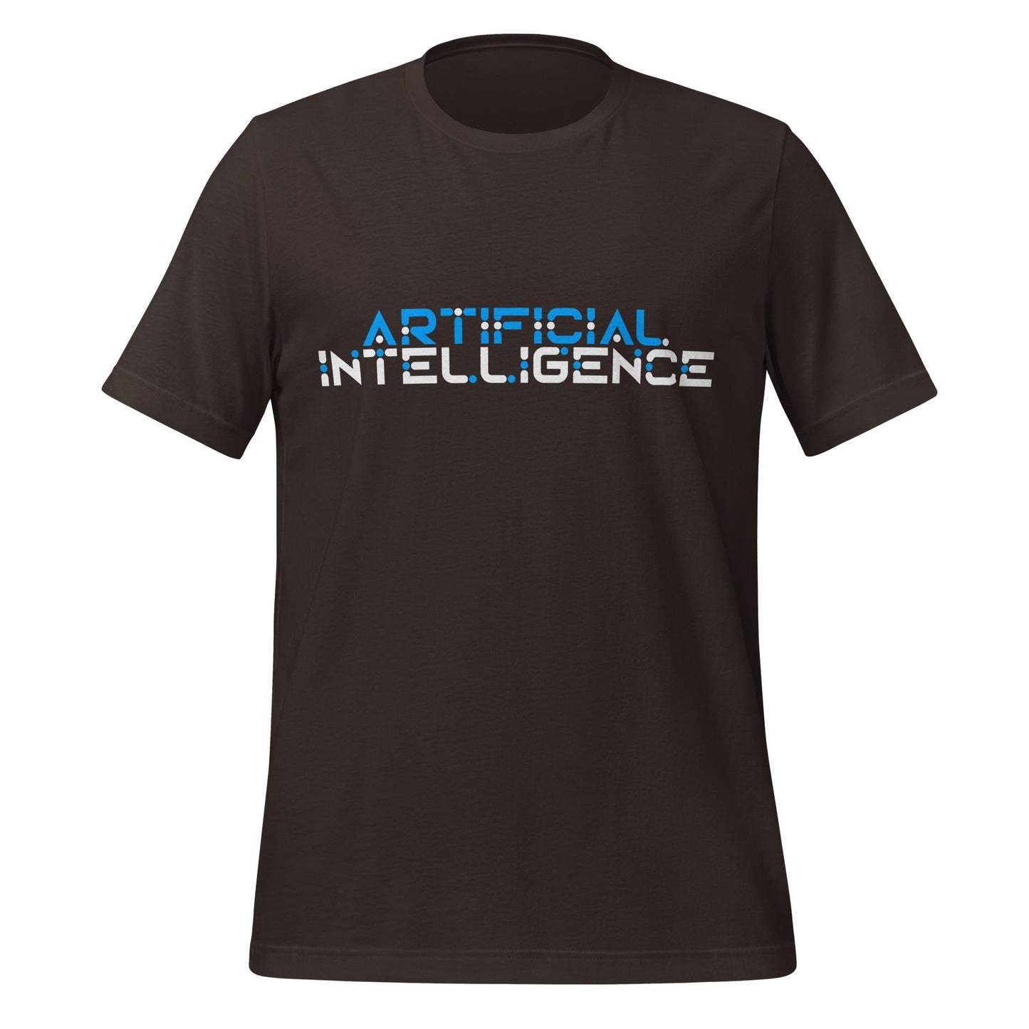 Image of the Artificial Intelligence T-Shirt (unisex) Brown / M.