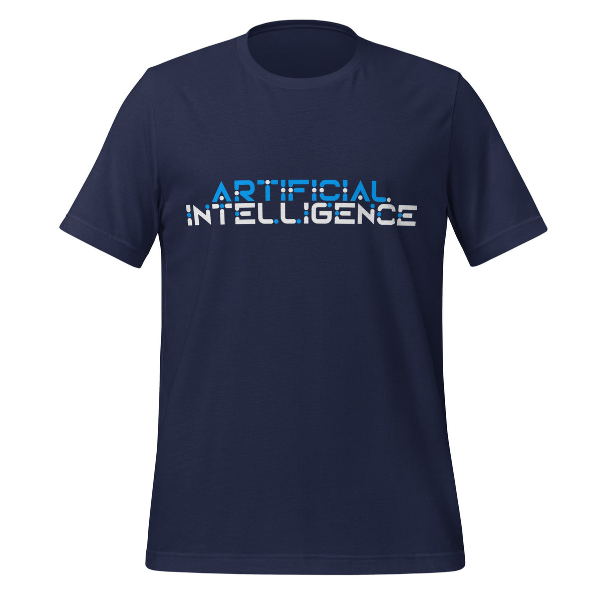 Image of the Artificial Intelligence T-Shirt (unisex) Navy / M.