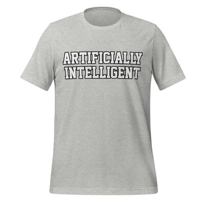 Image of the ARTIFICIALLY INTELLIGENT T-Shirt (unisex) Athletic Heather / M.