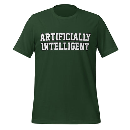 Image of the ARTIFICIALLY INTELLIGENT T-Shirt (unisex) Forest / M.