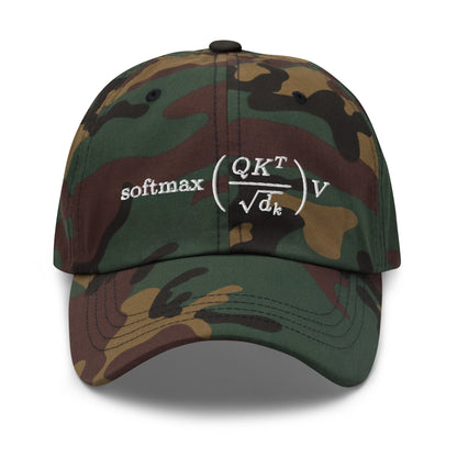 Image of the Attention is All You Need Cap Green Camo.