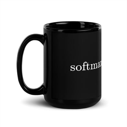 Image of the Attention is All You Need Formula Black Glossy Mug.