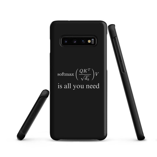 Image of the Attention is All You Need Snap Case for Samsung Samsung Galaxy S10.