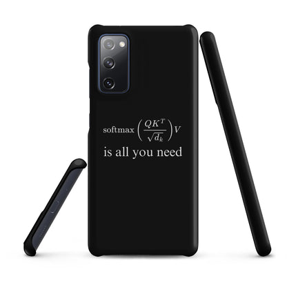 Image of the Attention is All You Need Snap Case for Samsung Samsung Galaxy S20 FE.