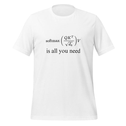 Attention is All You Need T-Shirt 2 (unisex) - AI Store