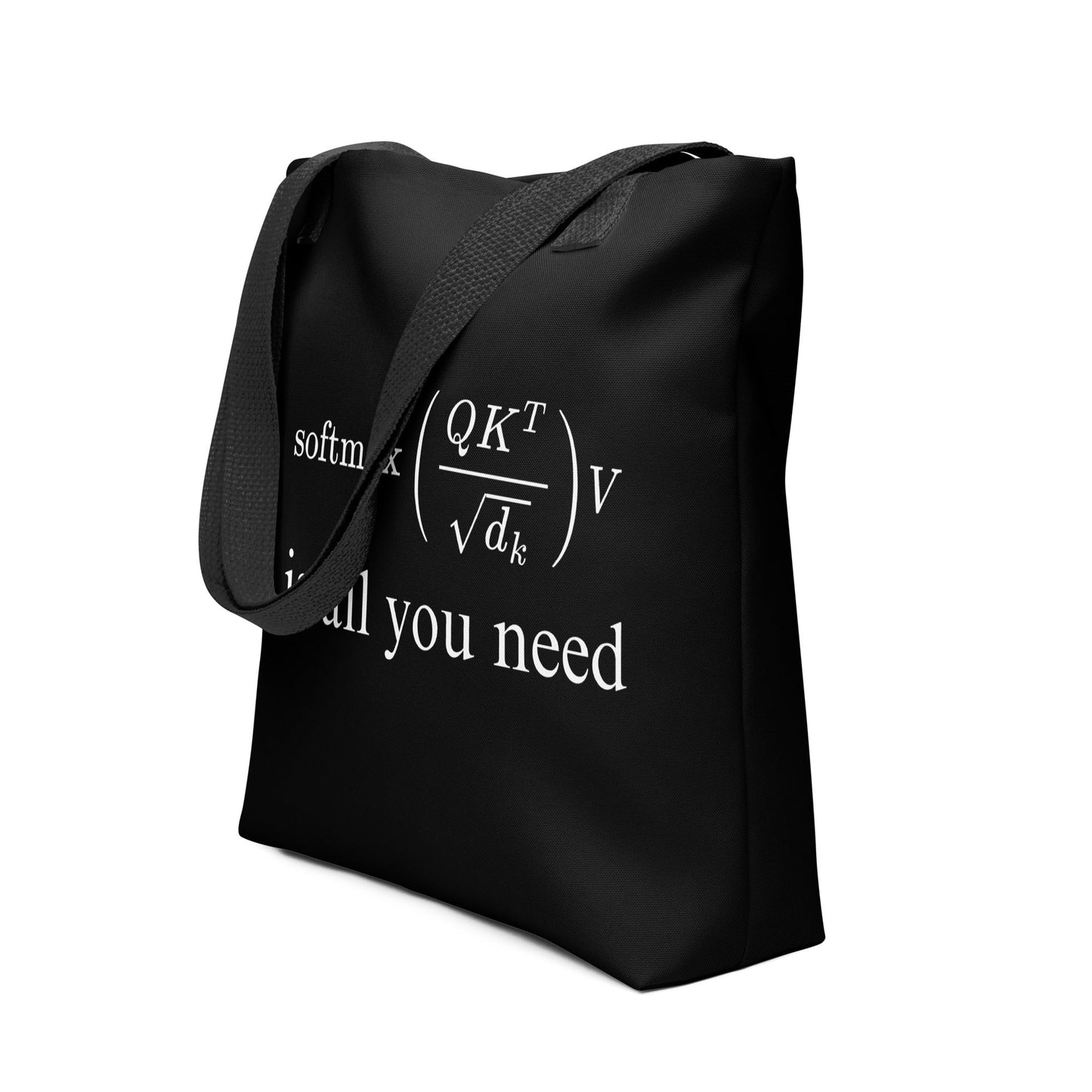 Image of the Attention is All You Need Tote Bag.