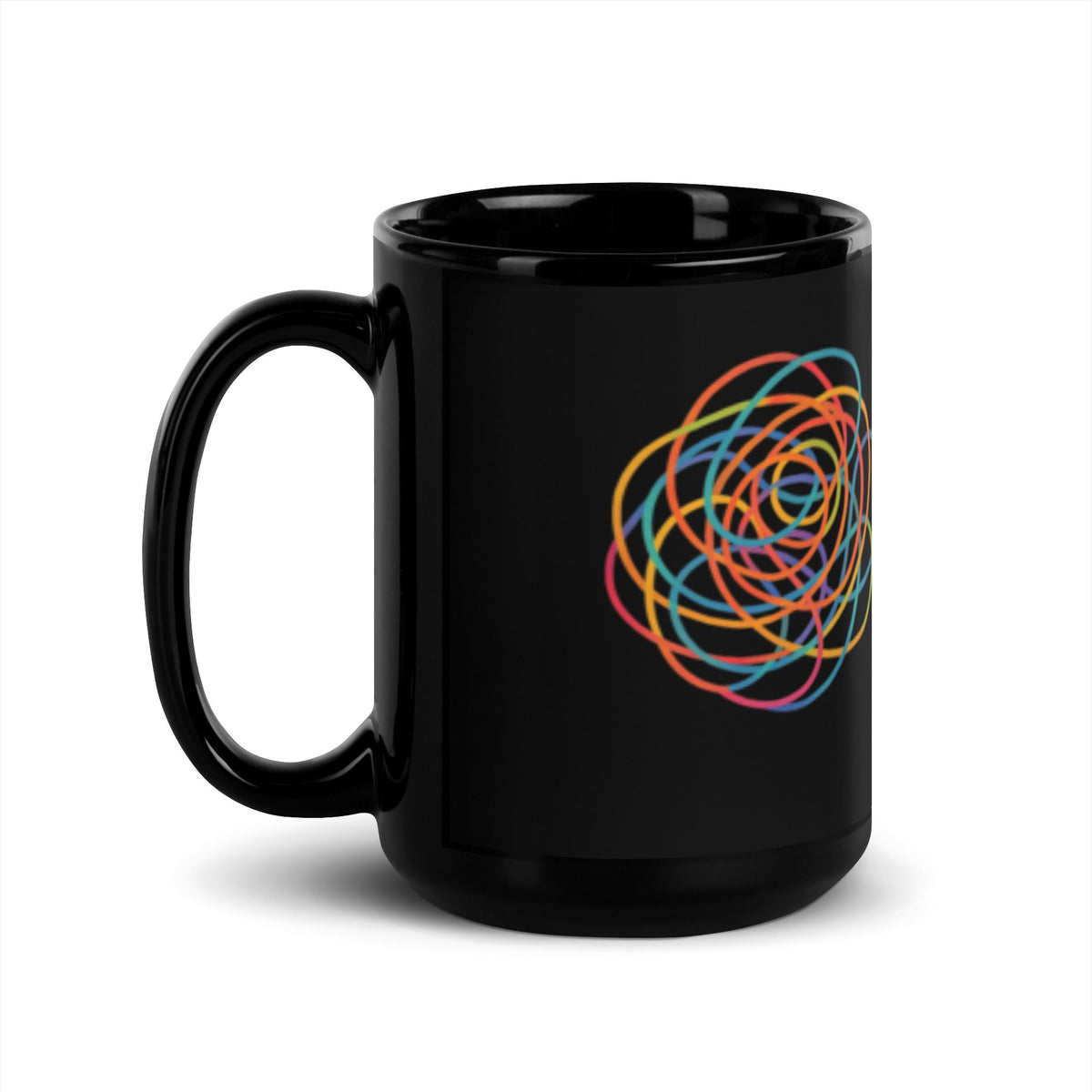 Image of the Black Interpretability in Color Mug 15 oz.