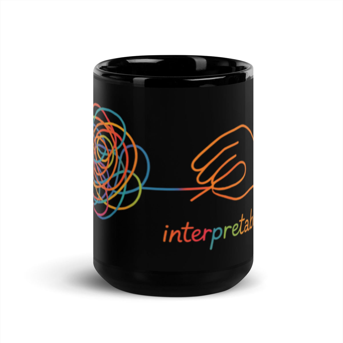 Image of the Black Interpretability in Color Mug.