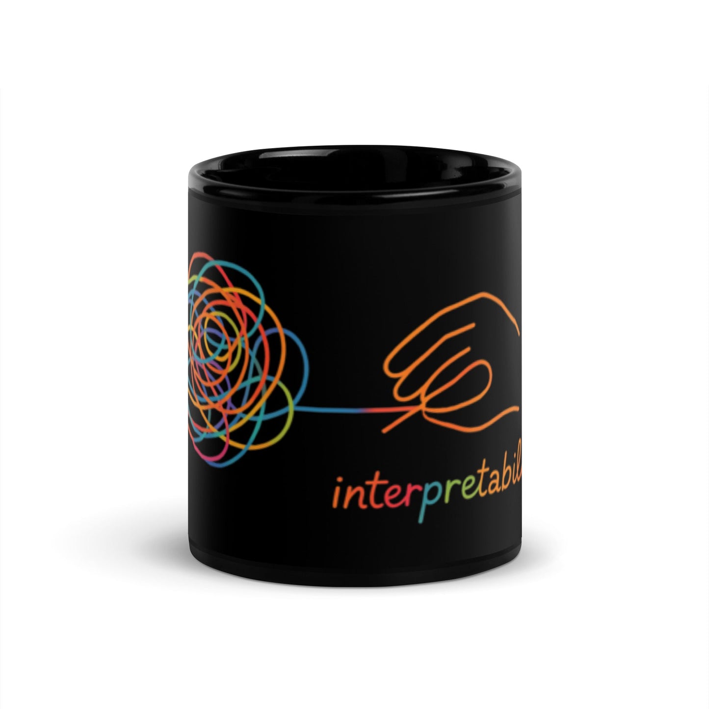 Image of the Black Interpretability in Color Mug.