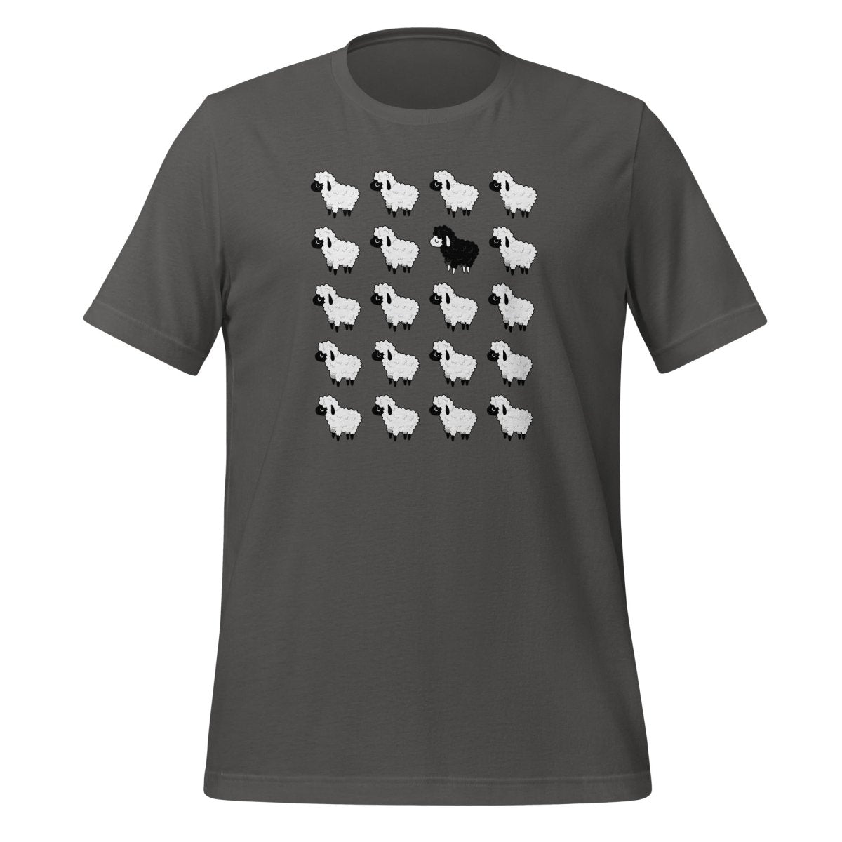 Image of the Black Sheep T-Shirt (unisex) Asphalt / M.