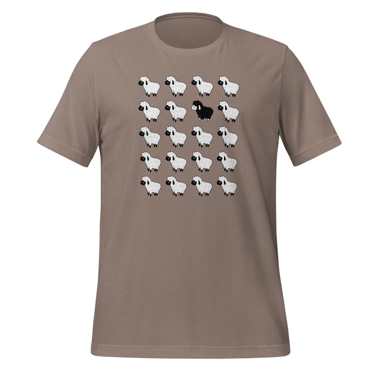 Image of the Black Sheep T-Shirt (unisex) Pebble / M.