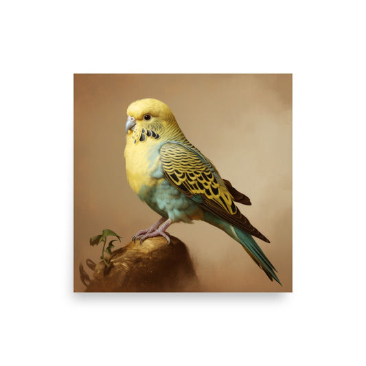 Budgie Poster - AI Store