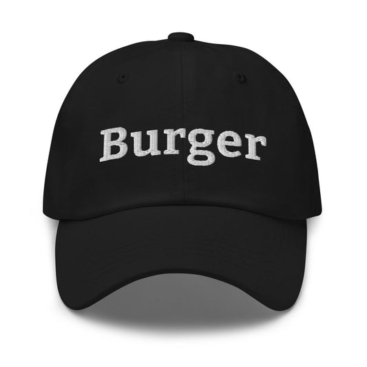 Burger Embroidered Cap - AI Store