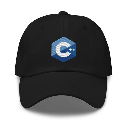 C++ Logo Embroidered Cap - AI Store