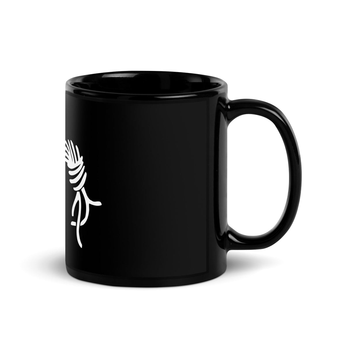 Image of the Chaos Computer Club Black Glossy Mug.