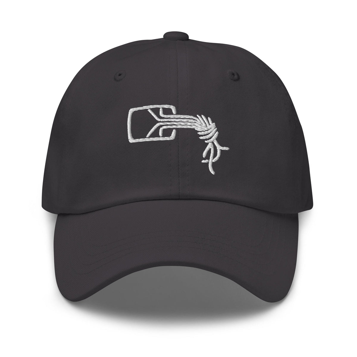 Image of the Chaos Computer Club Logo Cap Dark Grey.
