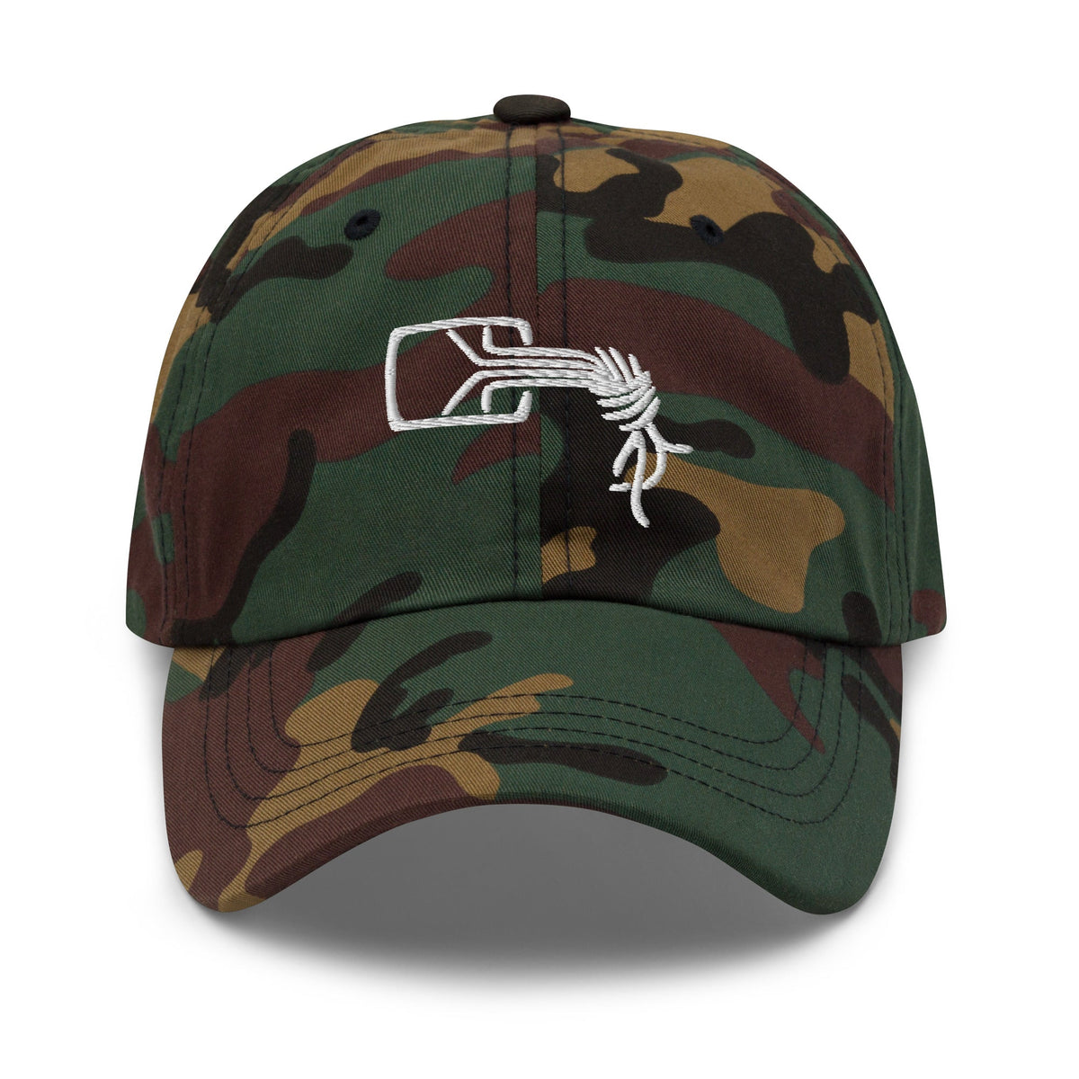 Image of the Chaos Computer Club Logo Cap Green Camo.