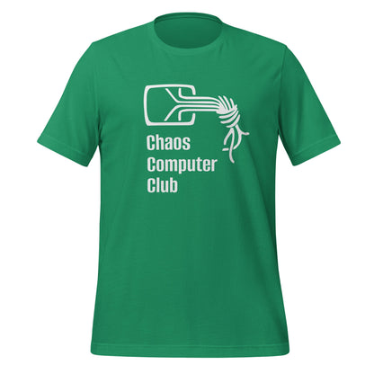 Product mockup photo of the Chaos Computer Club T-Shirt (unisex) Kelly / M.