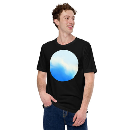 Product mockup photo of the ChatGPT Advanced Voice Mode Artwork T Shirt (unisex).