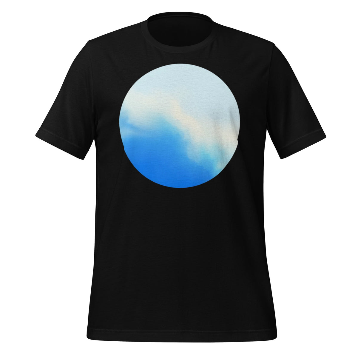 Product mockup photo of the ChatGPT Advanced Voice Mode Artwork T Shirt (unisex) Black / M.