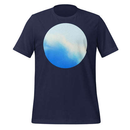 Product mockup photo of the ChatGPT Advanced Voice Mode Artwork T Shirt (unisex) Navy / M.