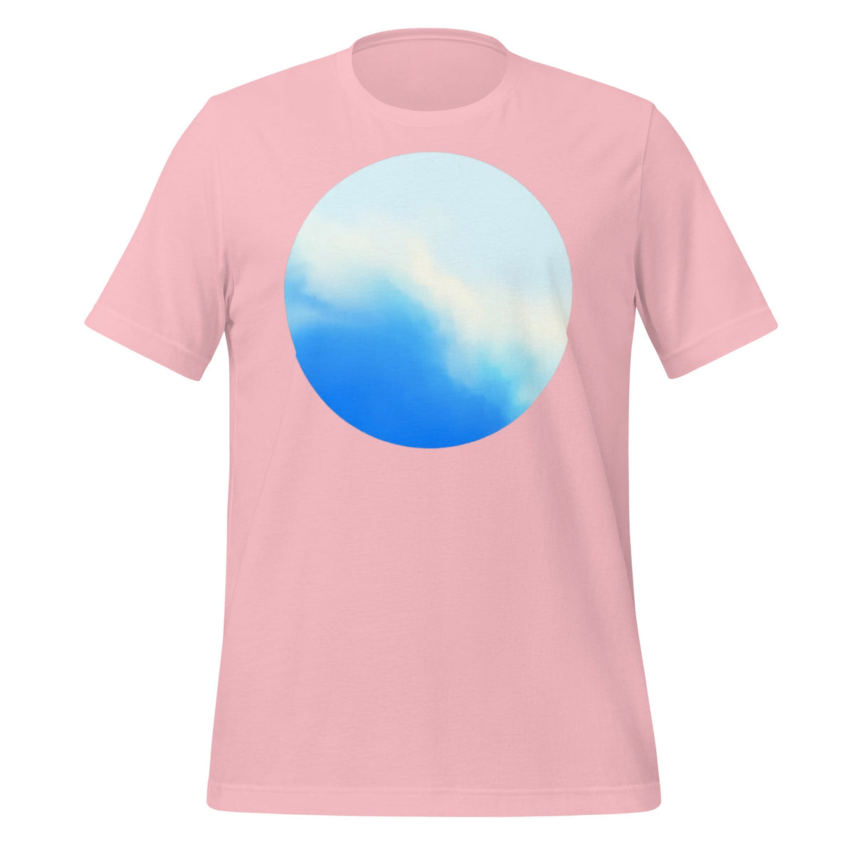 Product mockup photo of the ChatGPT Advanced Voice Mode Artwork T Shirt (unisex) Pink / M.