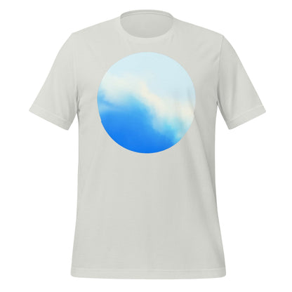 Product mockup photo of the ChatGPT Advanced Voice Mode Artwork T Shirt (unisex) Silver / M.