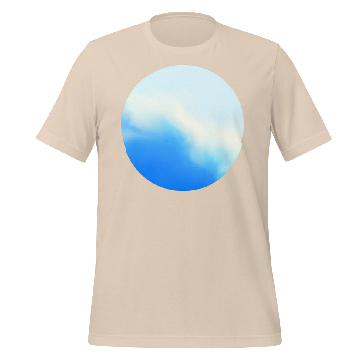 Product mockup photo of the ChatGPT Advanced Voice Mode Artwork T Shirt (unisex) Soft Cream / M.