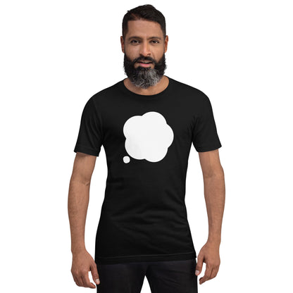 Product mockup photo of the ChatGPT Thinking T Shirt (unisex).