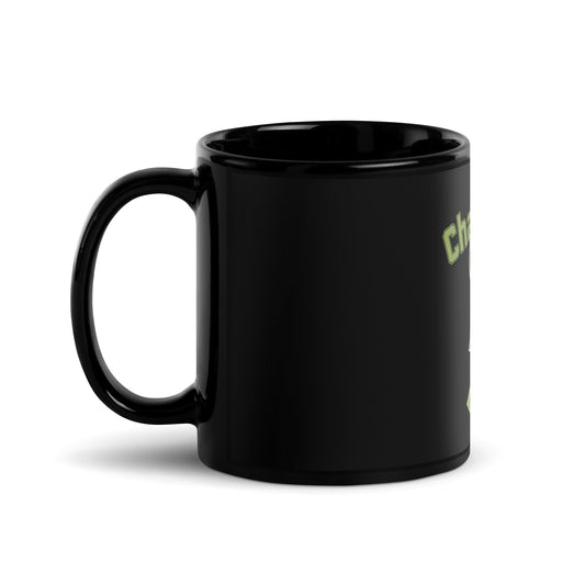 Image of the ChatGPTea Black Glossy Mug.