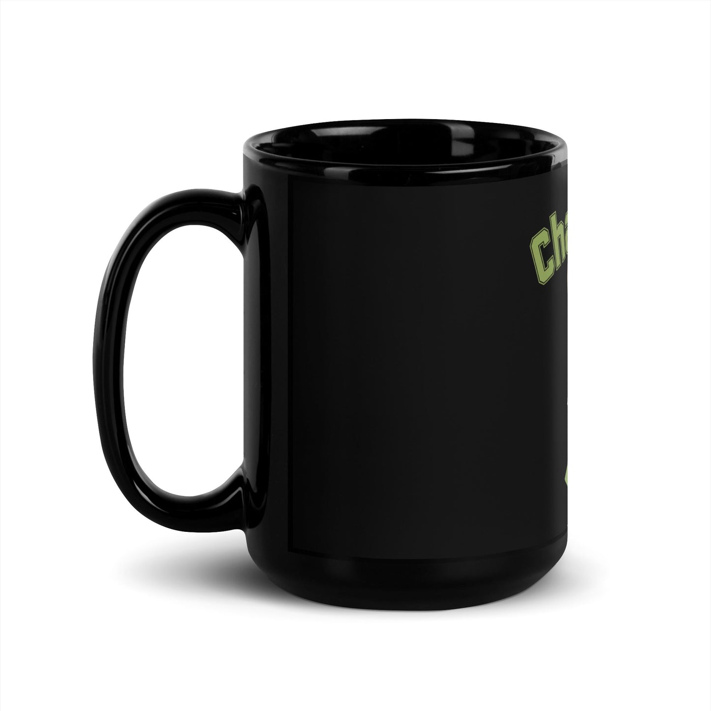 Image of the ChatGPTea Black Glossy Mug.