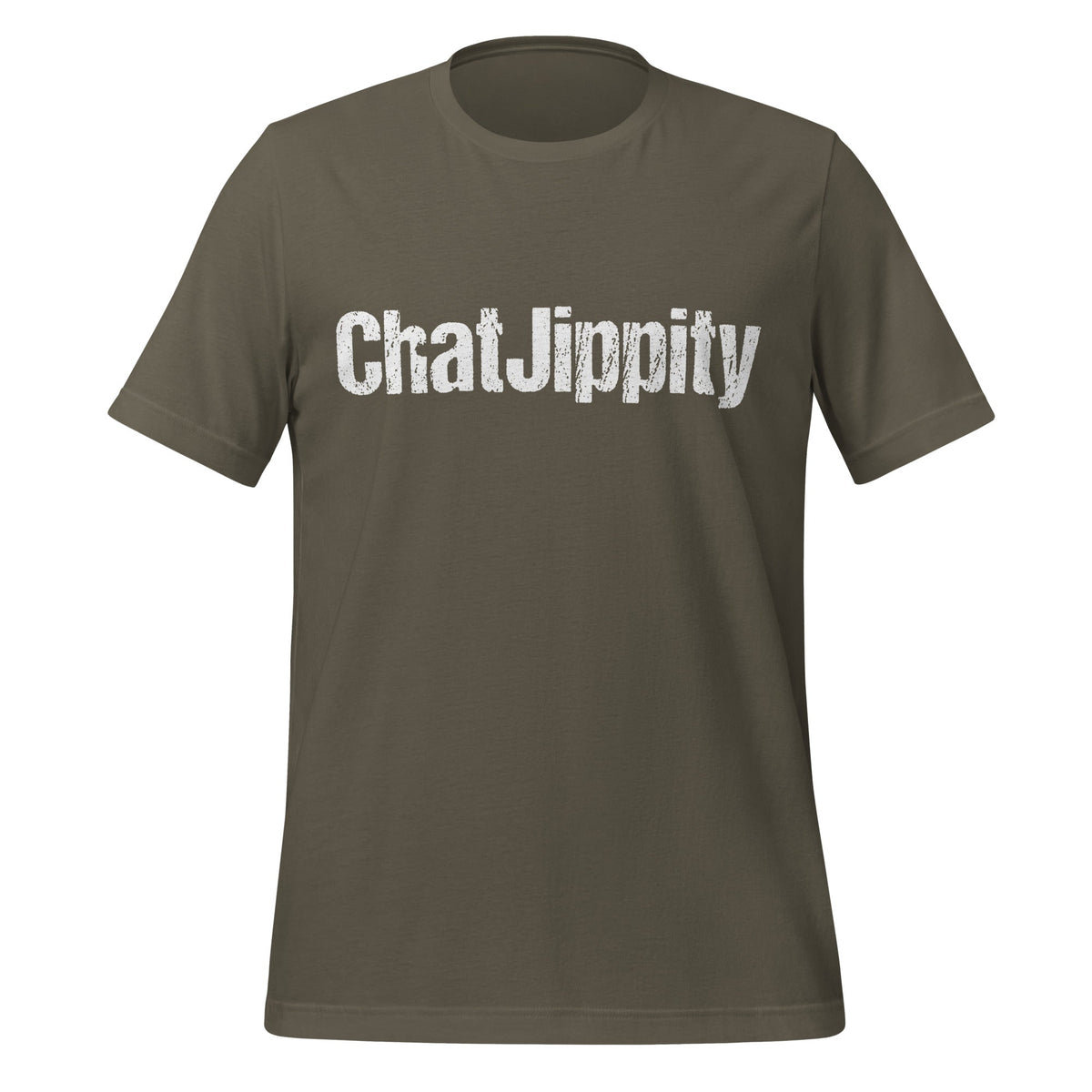 Image of the ChatJippity T-Shirt (unisex) Army / M.