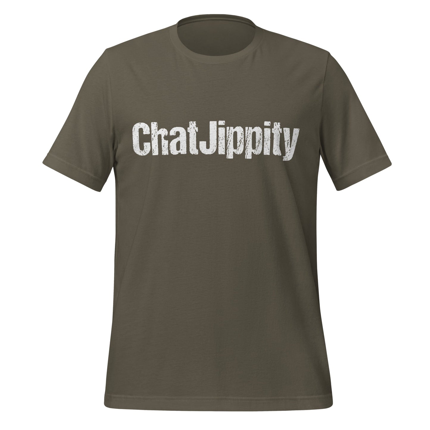 Image of the ChatJippity T-Shirt (unisex) Army / M.