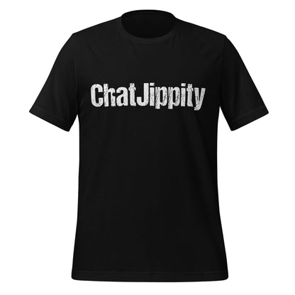 Image of the ChatJippity T-Shirt (unisex) Black / M.